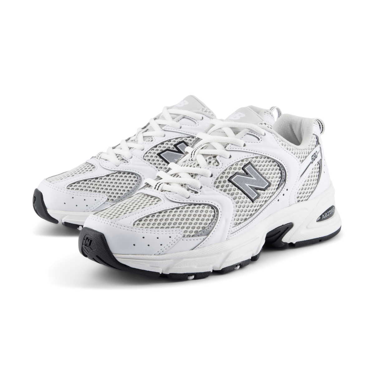 New Balance Men's U530KLB White/Silver Metallic