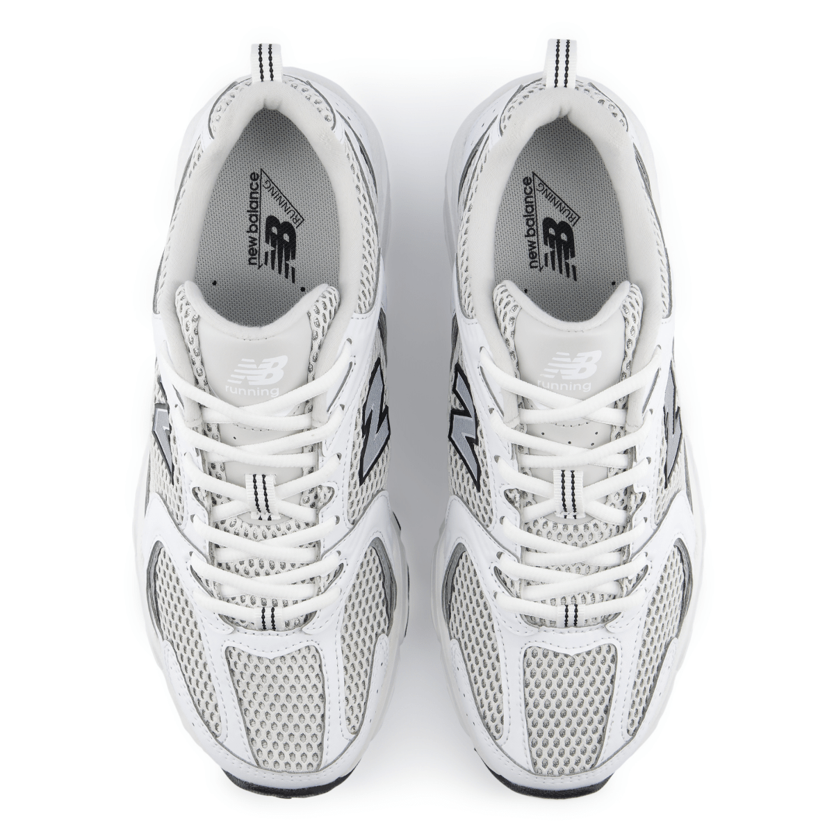 New Balance Men's U530KLB White/Silver Metallic