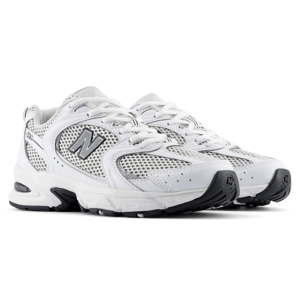 New Balance Men's U530KLB White/Silver Metallic