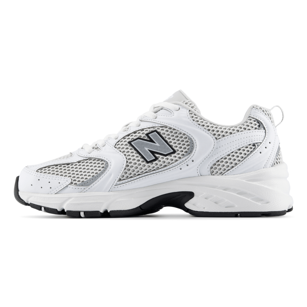 New Balance Men's U530KLB White/Silver Metallic