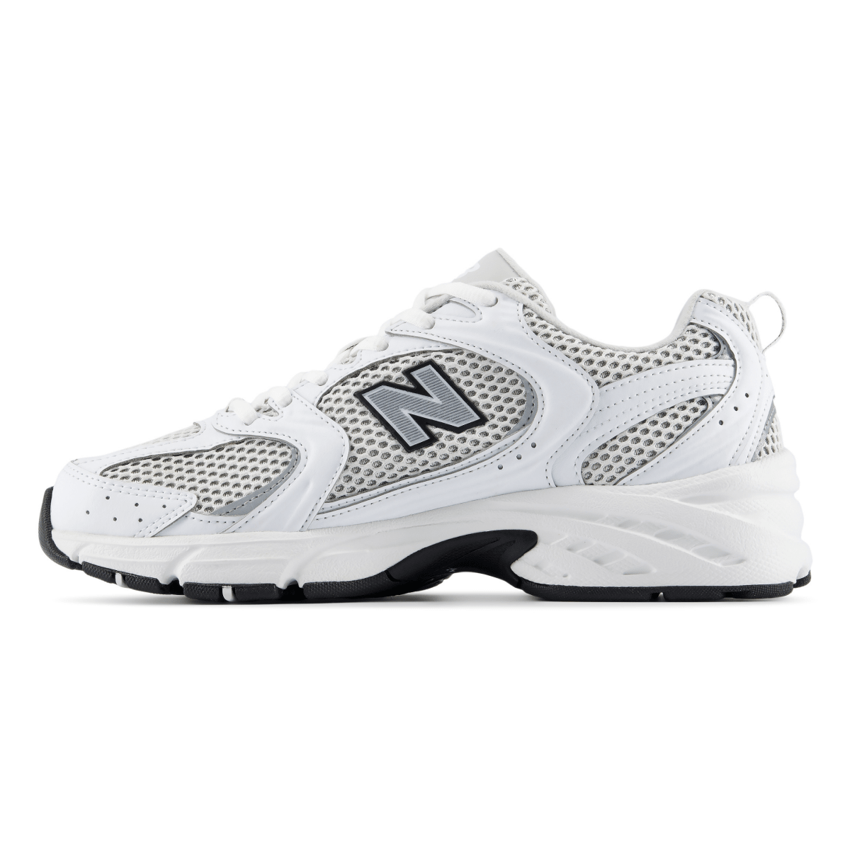 New Balance Men's U530KLB White/Silver Metallic