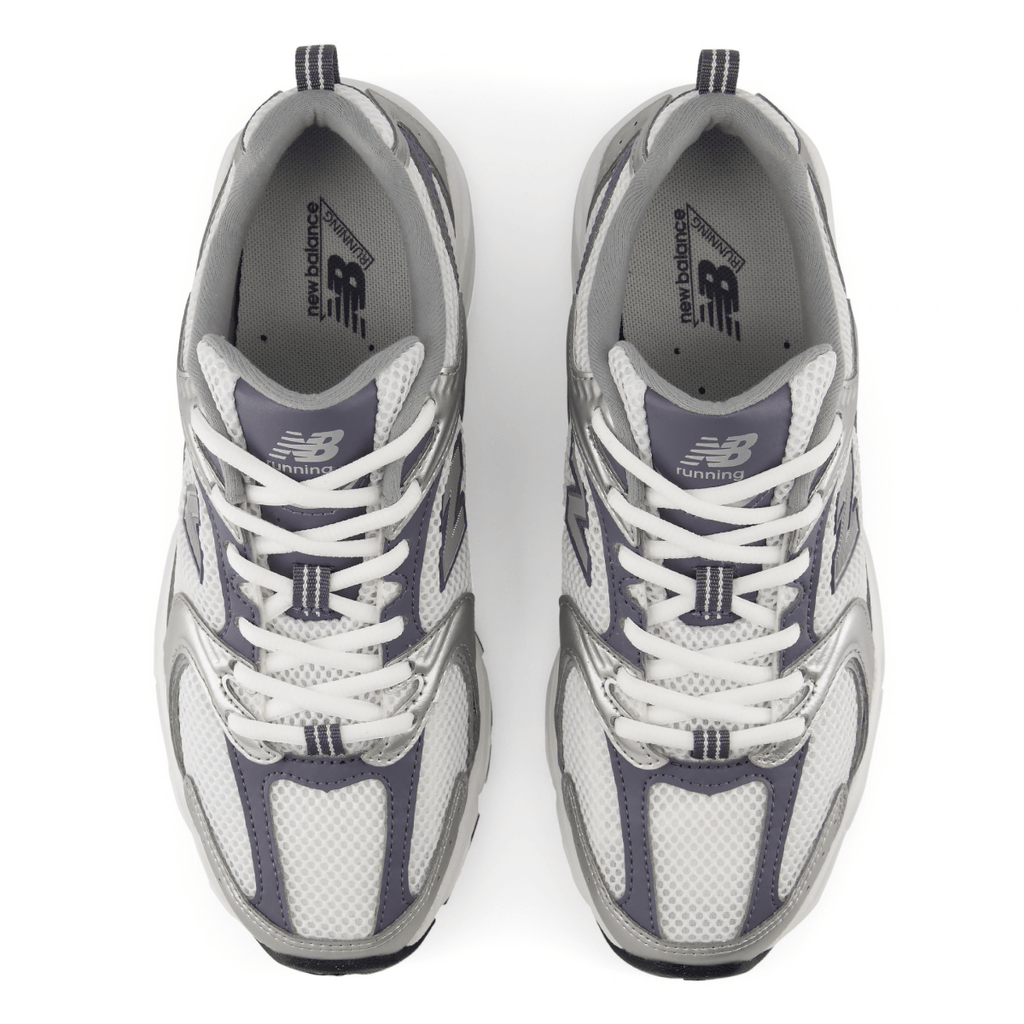 New Balance Men's U530SMP Silver Metallic/Neptune Grey/White
