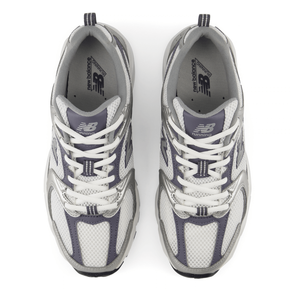 New Balance Men's U530SMP Silver Metallic/Neptune Grey/White