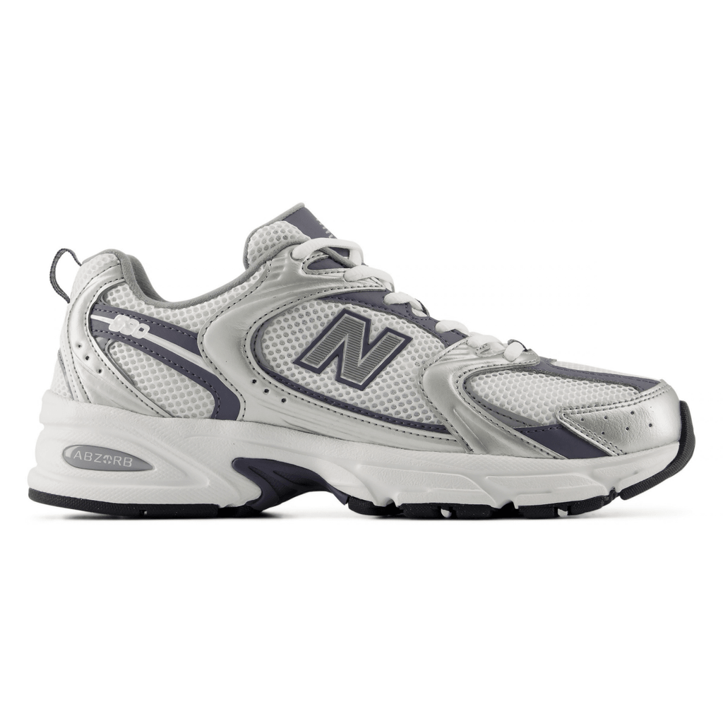 New Balance Men's U530SMP Silver Metallic/Neptune Grey/White