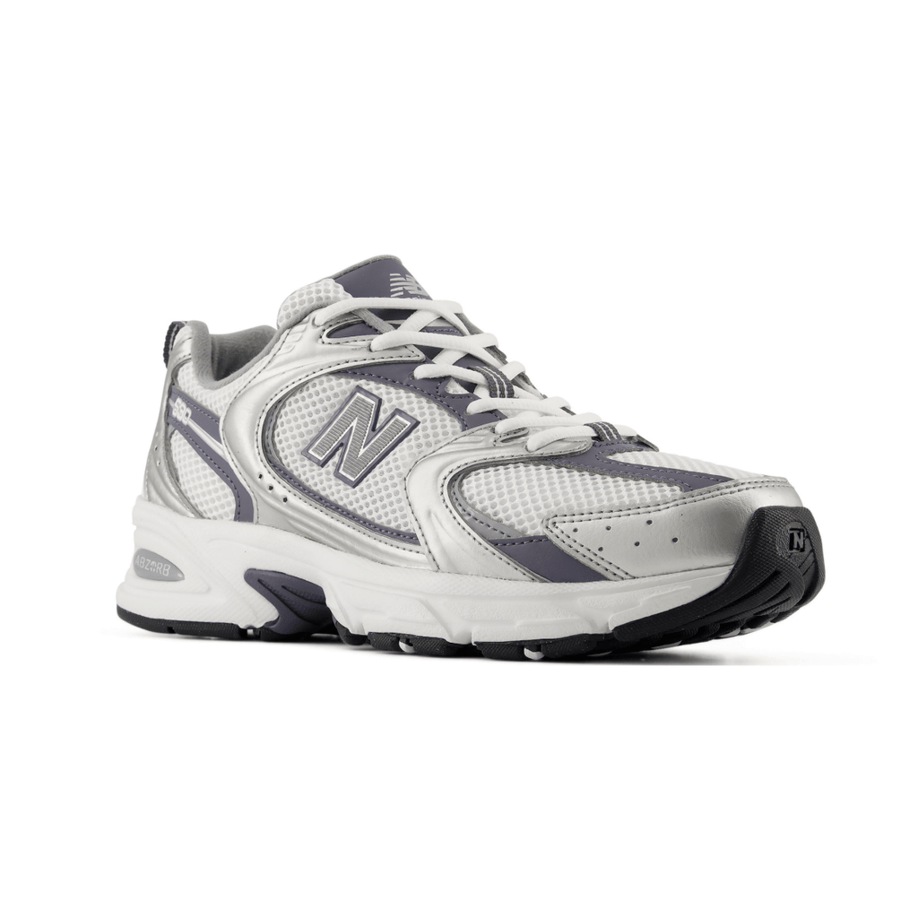 New Balance Men's U530SMP Silver Metallic/Neptune Grey/White