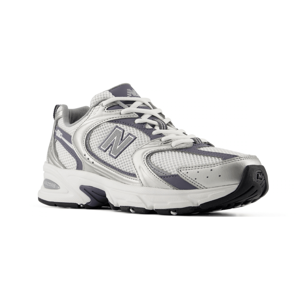 New Balance Men's U530SMP Silver Metallic/Neptune Grey/White