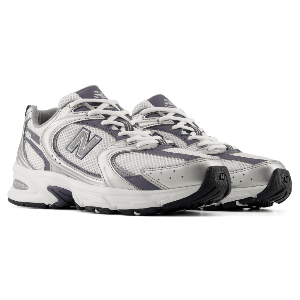 New Balance Men's U530SMP Silver Metallic/Neptune Grey/White