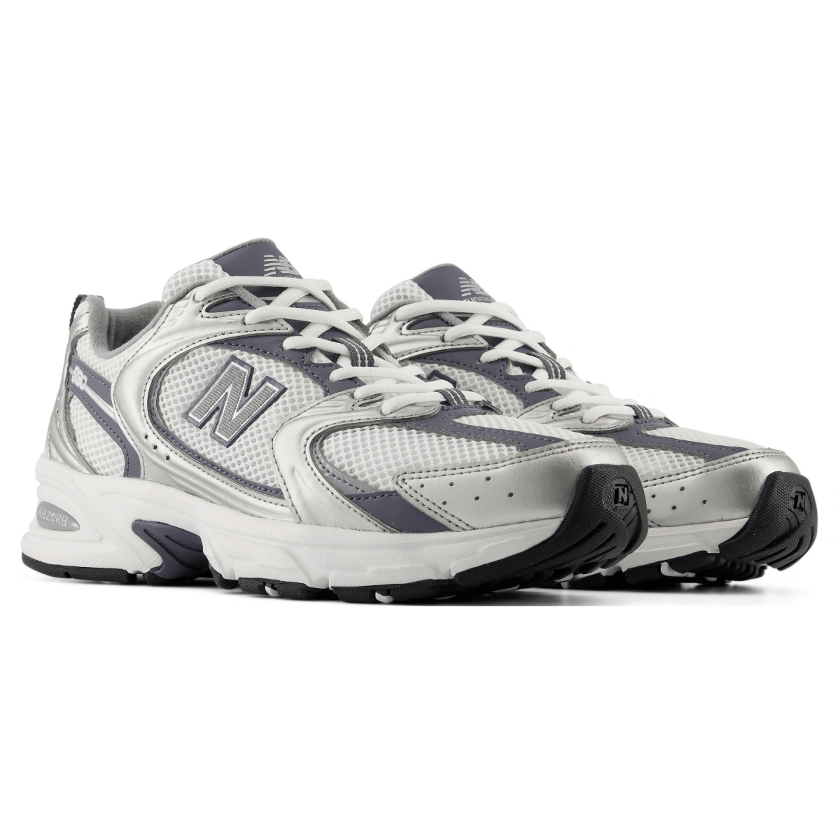 New Balance Men's U530SMP Silver Metallic/Neptune Grey/White
