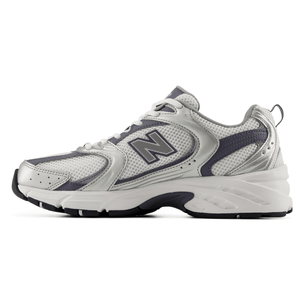 New Balance Men's U530SMP Silver Metallic/Neptune Grey/White