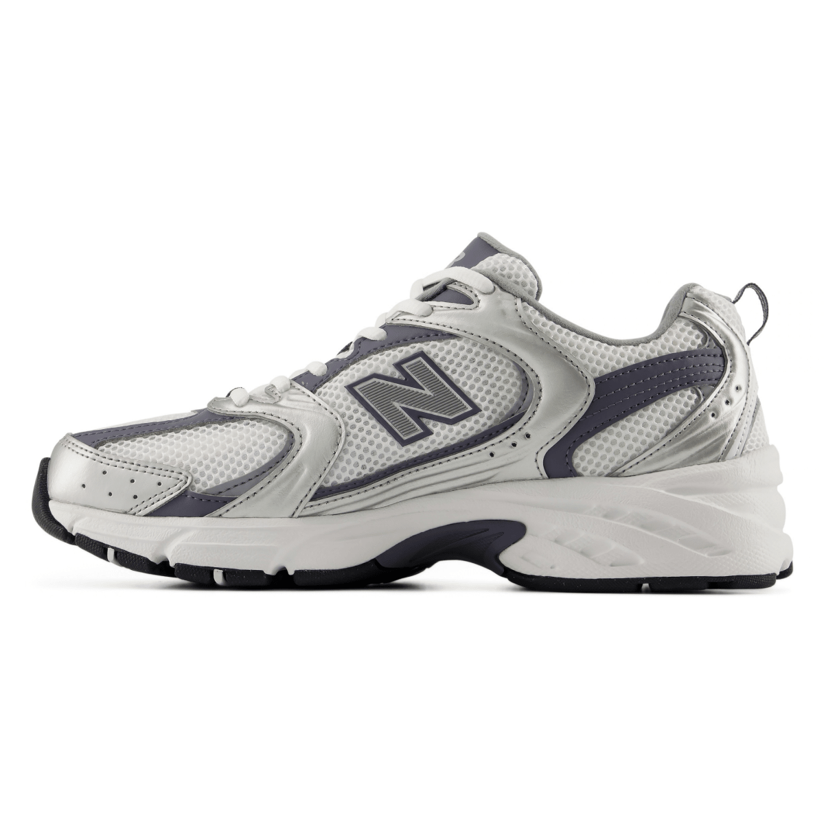 New Balance Men's U530SMP Silver Metallic/Neptune Grey/White