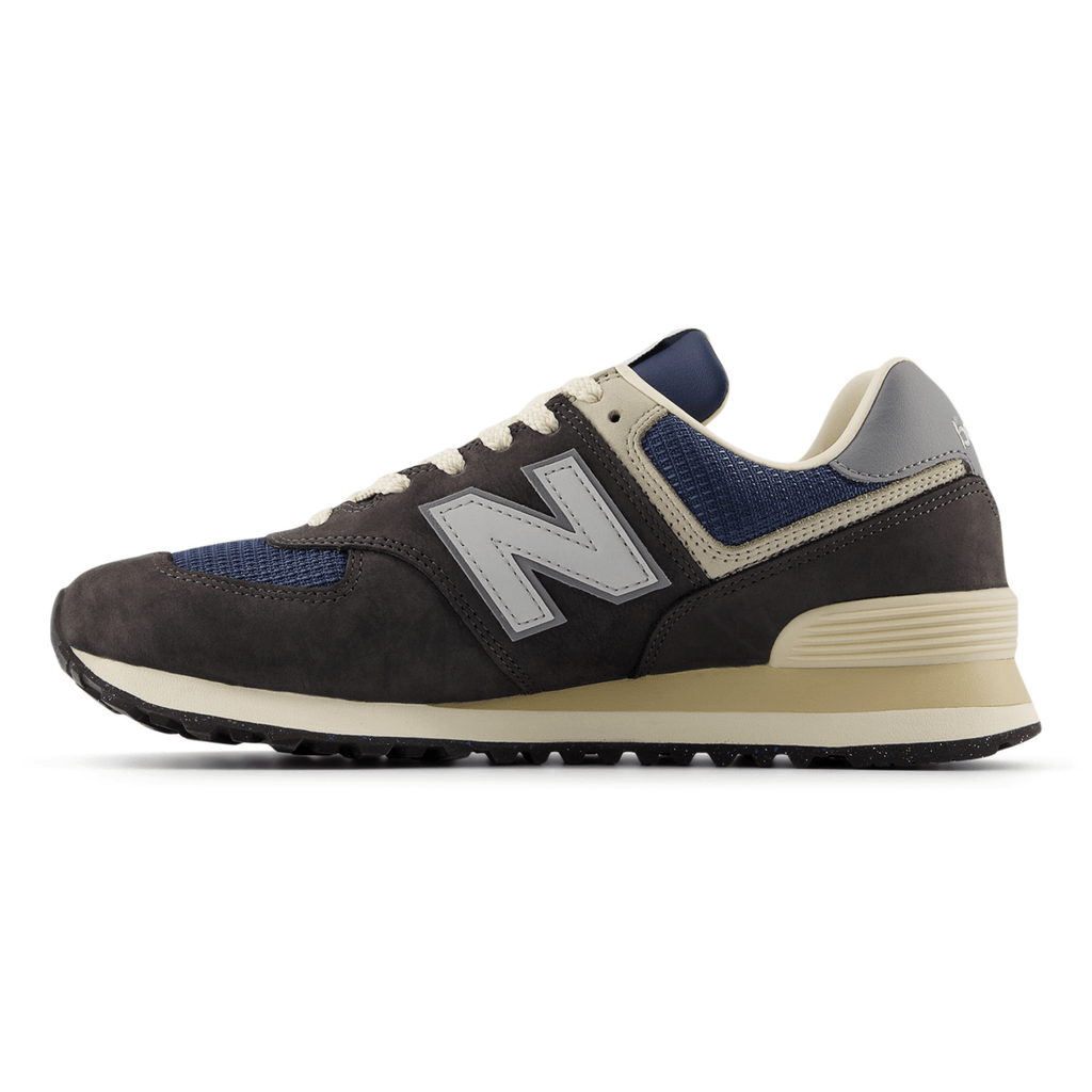 New Balance Men's U574SGG Black Cement/Slate Grey