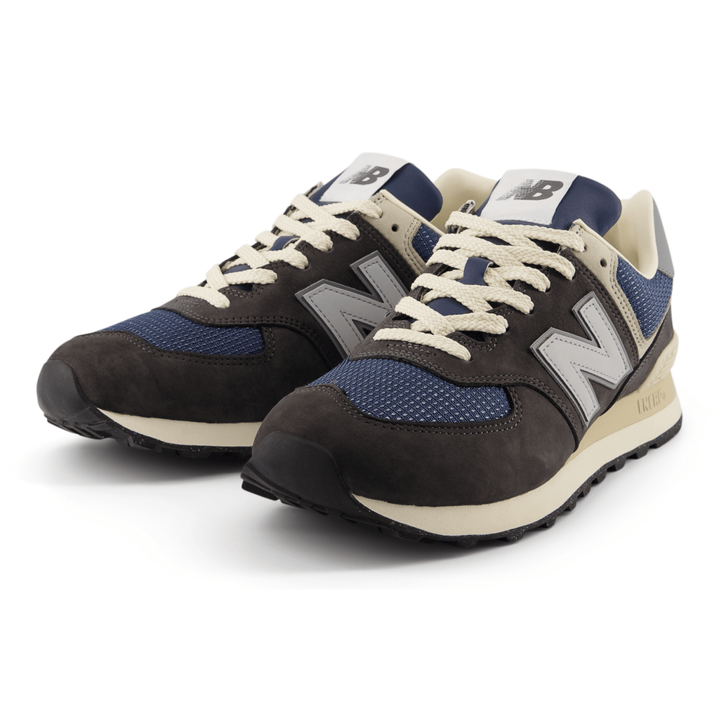 New Balance Men's U574SGG Black Cement/Slate Grey