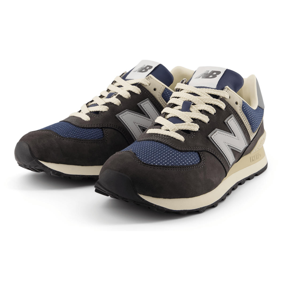 New Balance Men's U574SGG Black Cement/Slate Grey