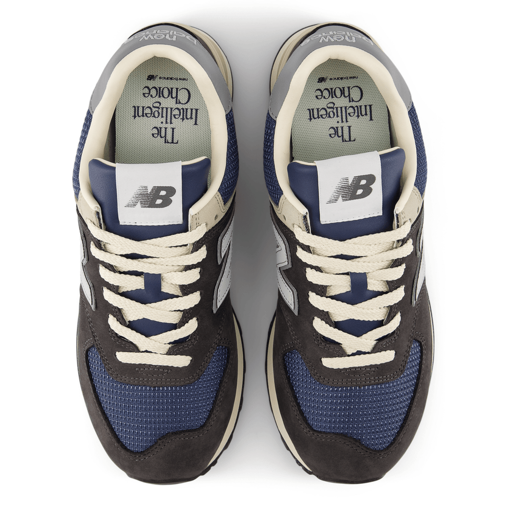 New Balance Men's U574SGG Black Cement/Slate Grey