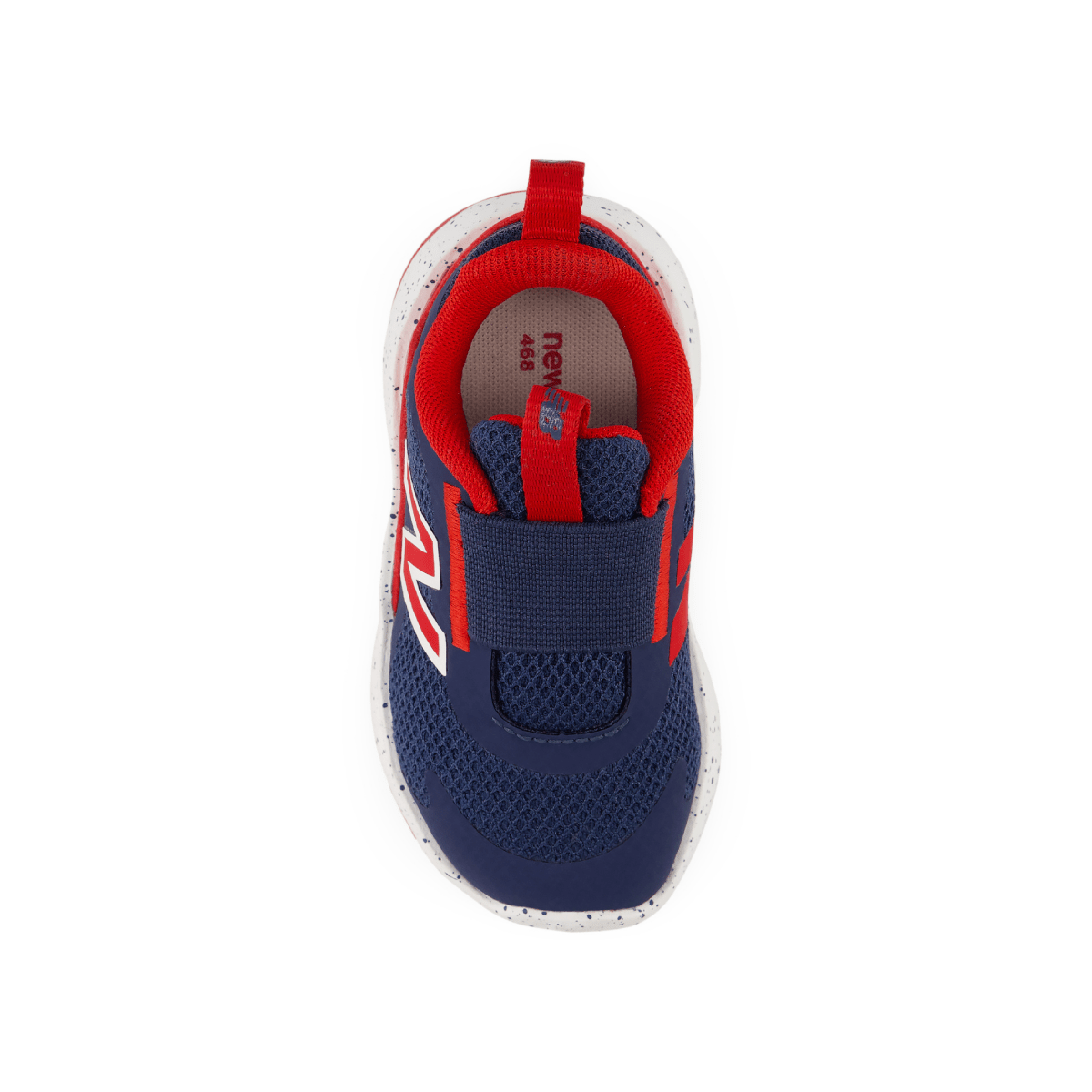 New Balance Toddlers 468 Slip On I4689JG Navy/True Red