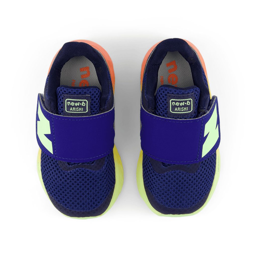 New Balance Toddlers Fresh Foam Arishi v4 IARI2RI Blue Oyster/Afterglow/Tangerine Heat