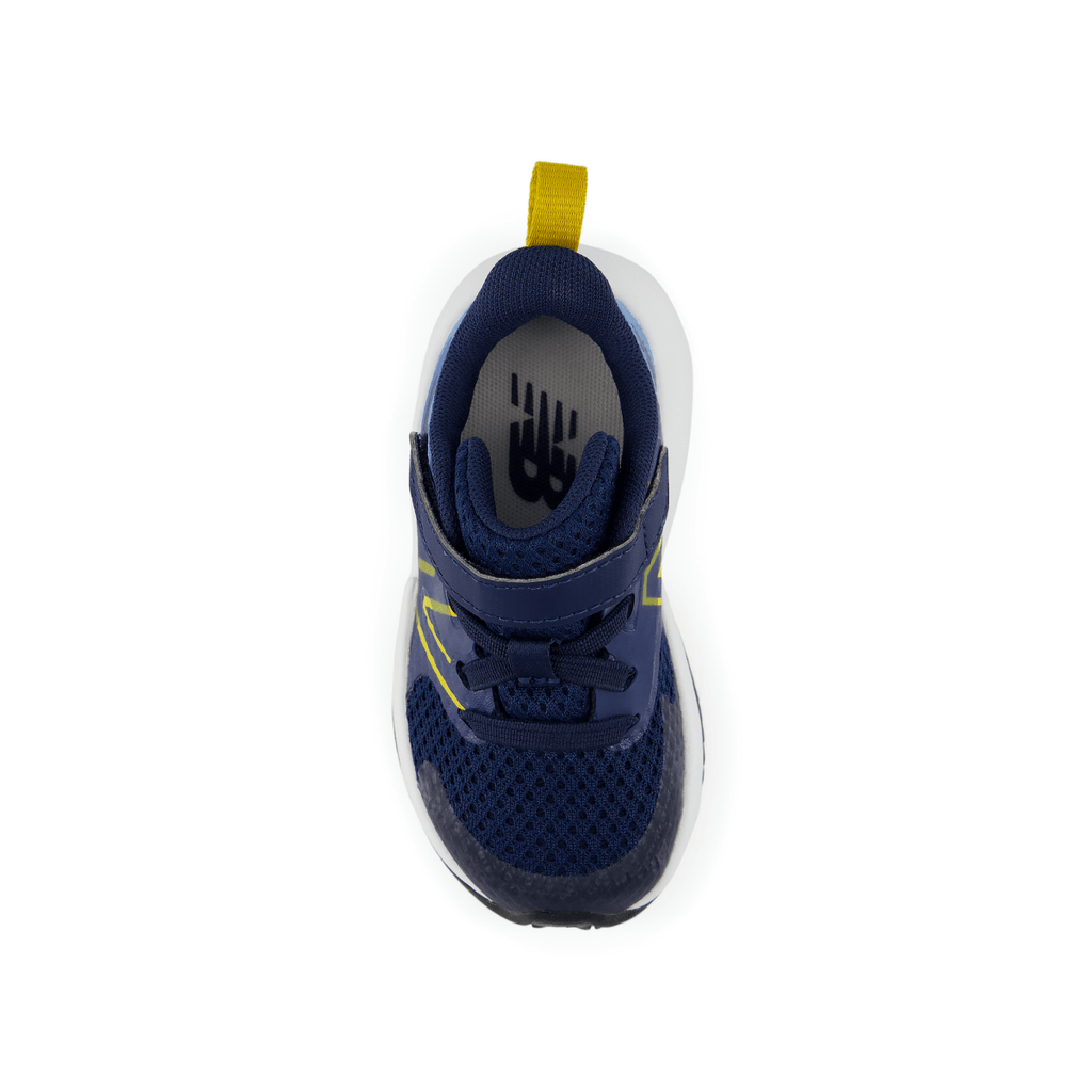 New Balance Toddlers IRAV7MO Rave Run v2 Analog Blue/Navy/Mars Yellow