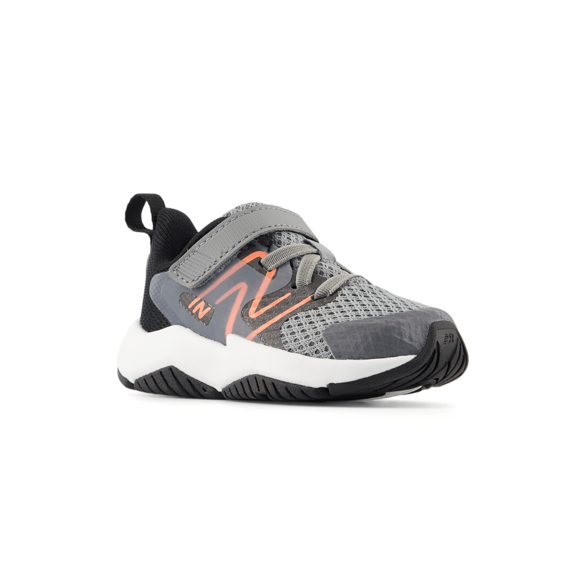New Balance Toddlers Rave Run v2 IRAV697 Slate Grey/Black/Tangerine Heat