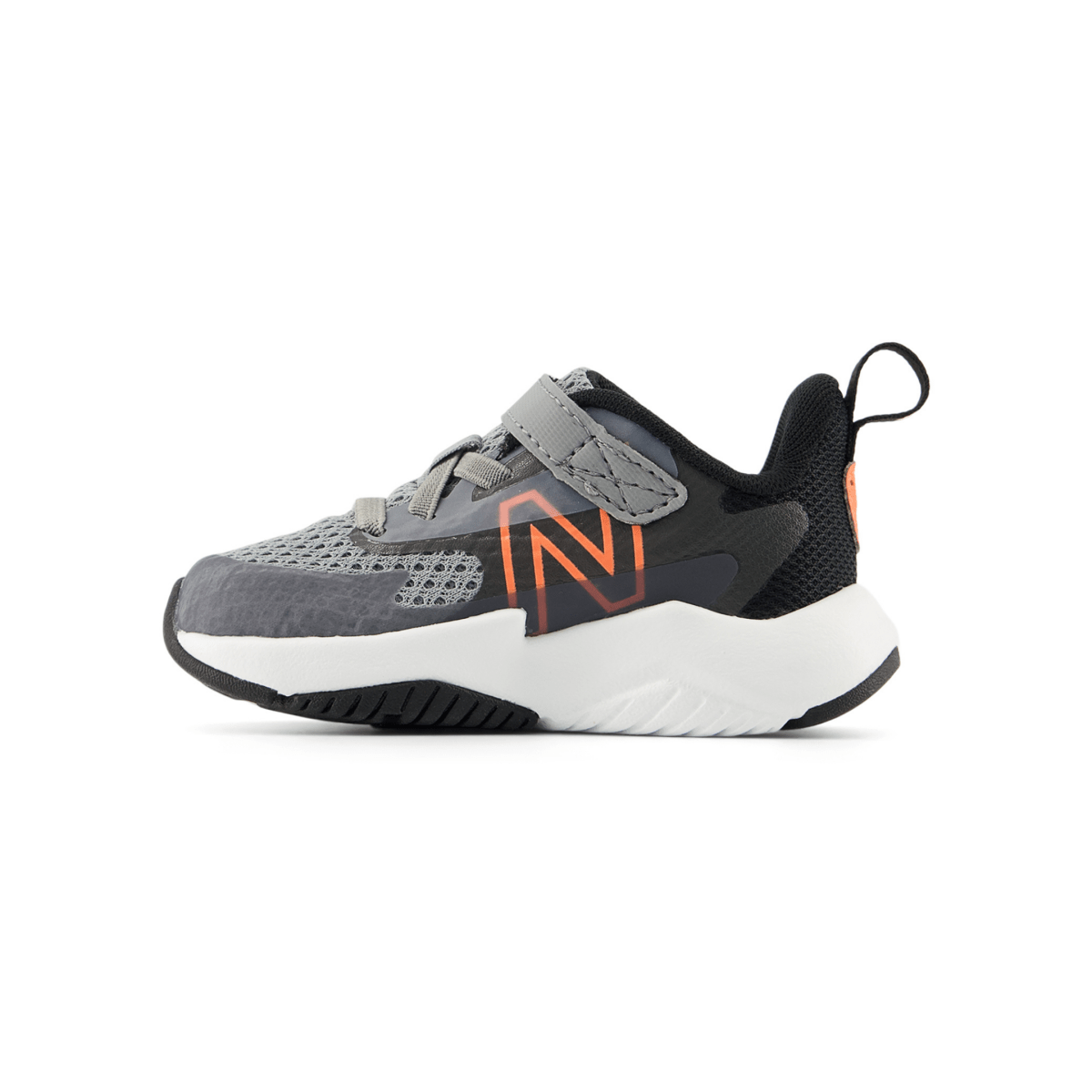 New Balance Toddlers Rave Run v2 IRAV697 Slate Grey/Black/Tangerine Heat