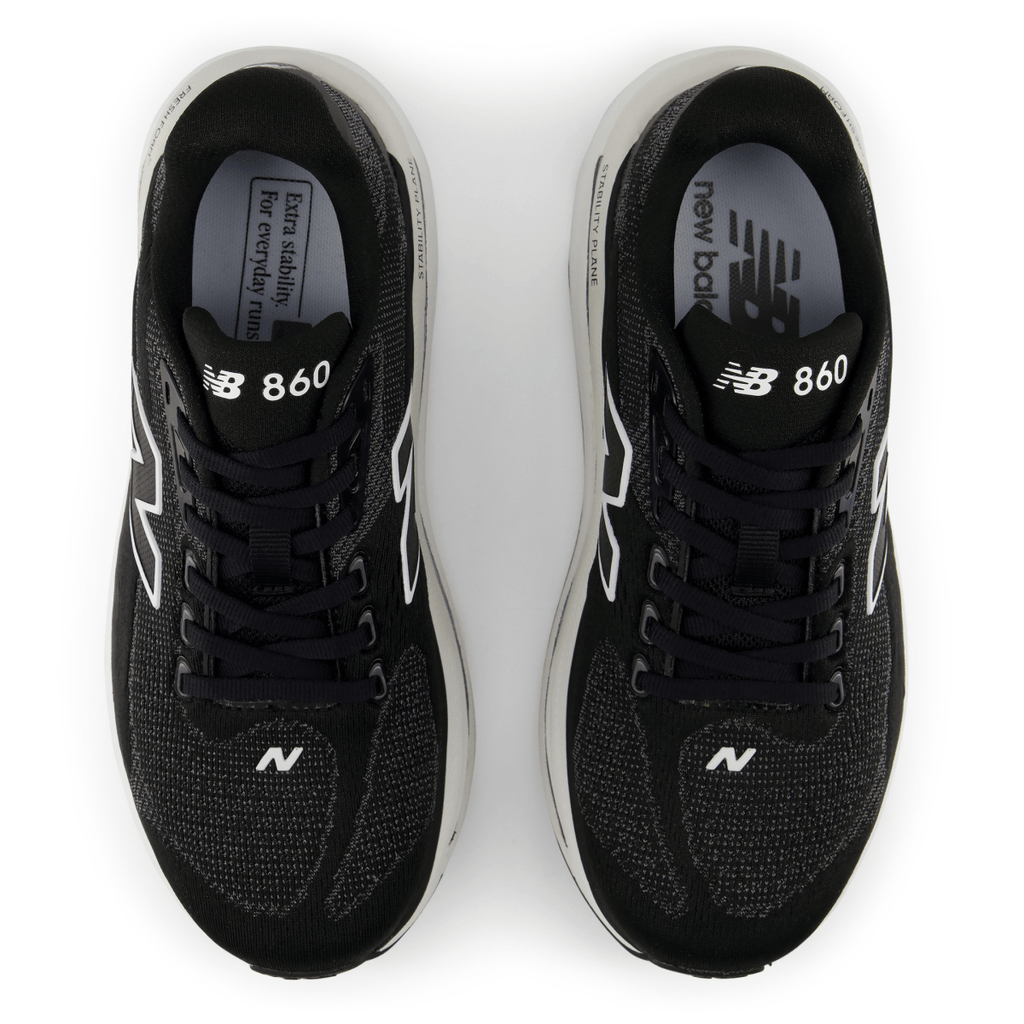 New Balance Women's Fresh Foam X 860v15 W8604NE Black/White