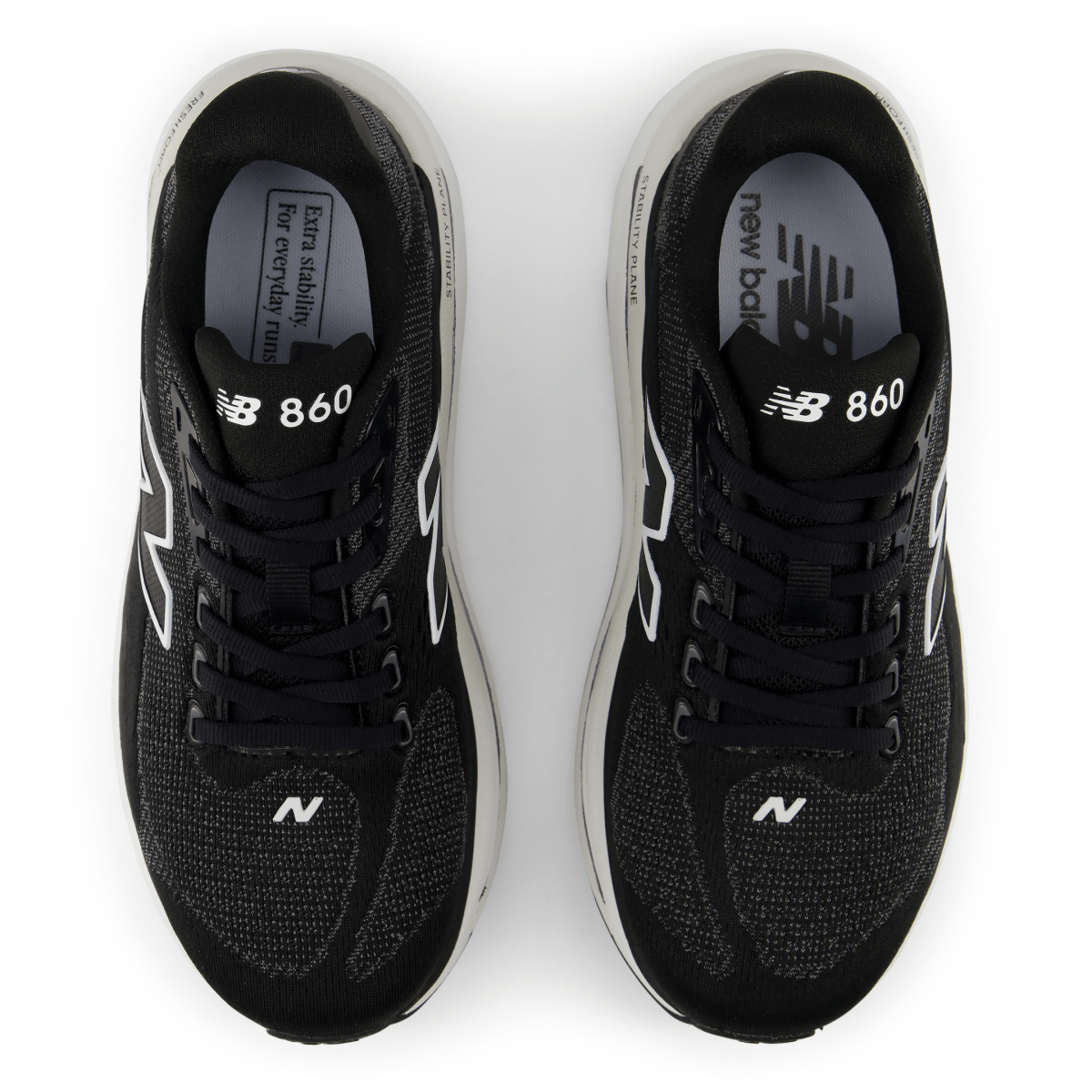 New Balance Women's Fresh Foam X 860v15 W8604NE Black/White