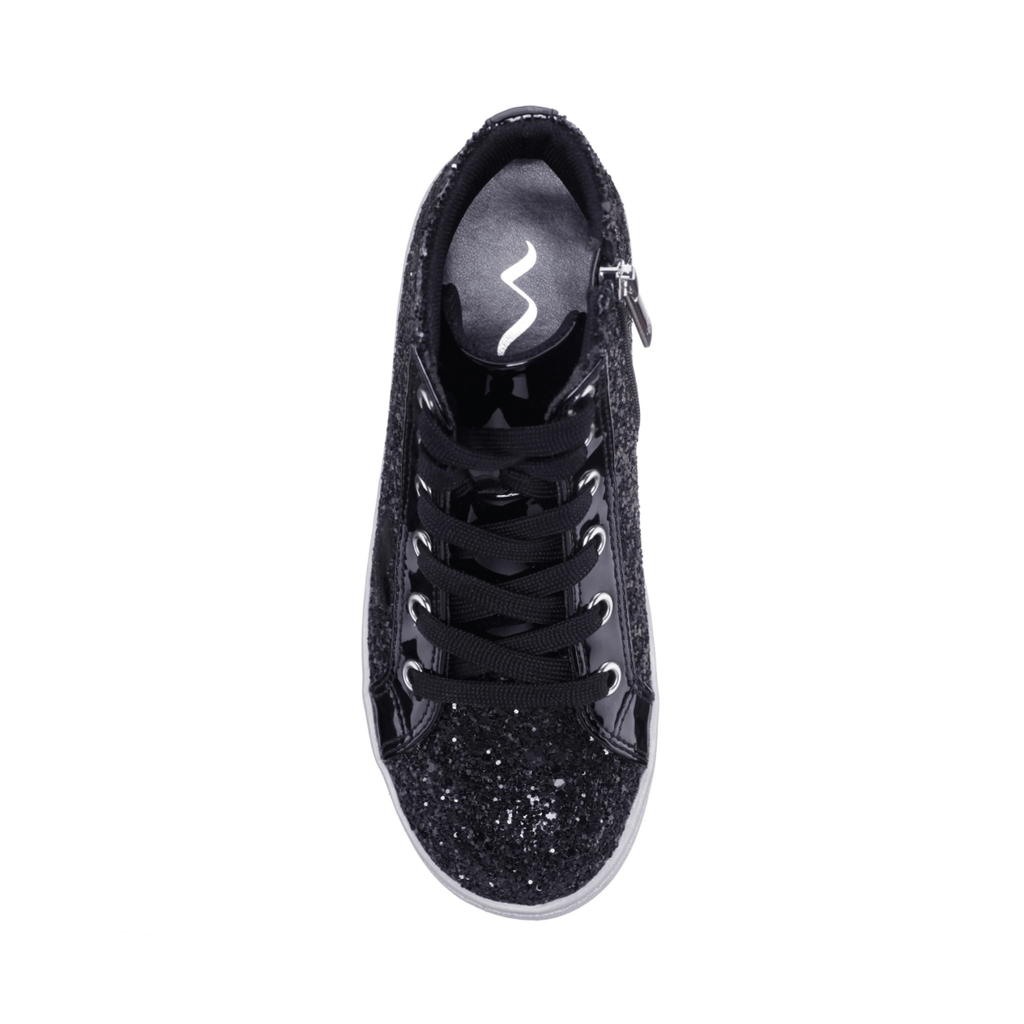 Nina Girls Cass Black Glitter