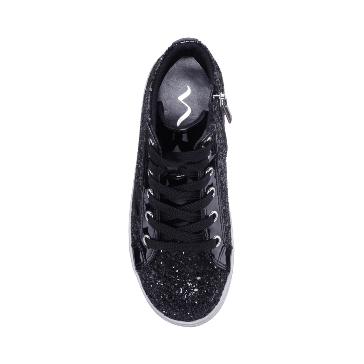 Nina Girls Cass Black Glitter