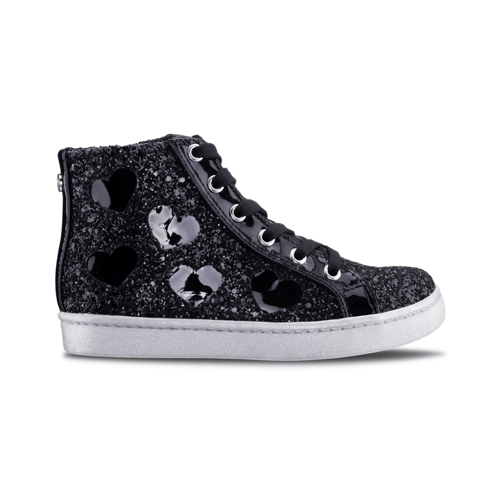 Nina Girls Cass Black Glitter