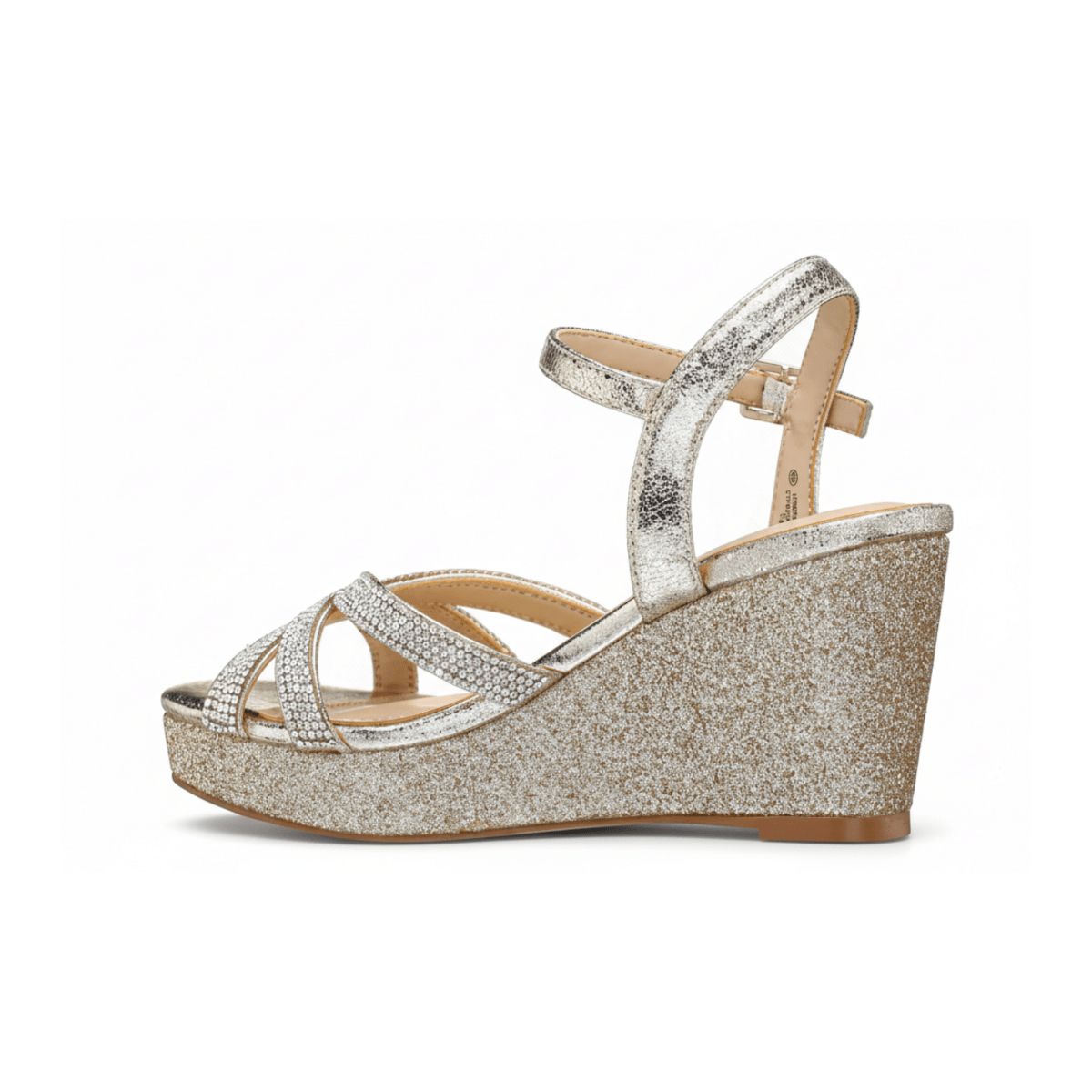 Nina Girls Dalary Light Gold Glitter