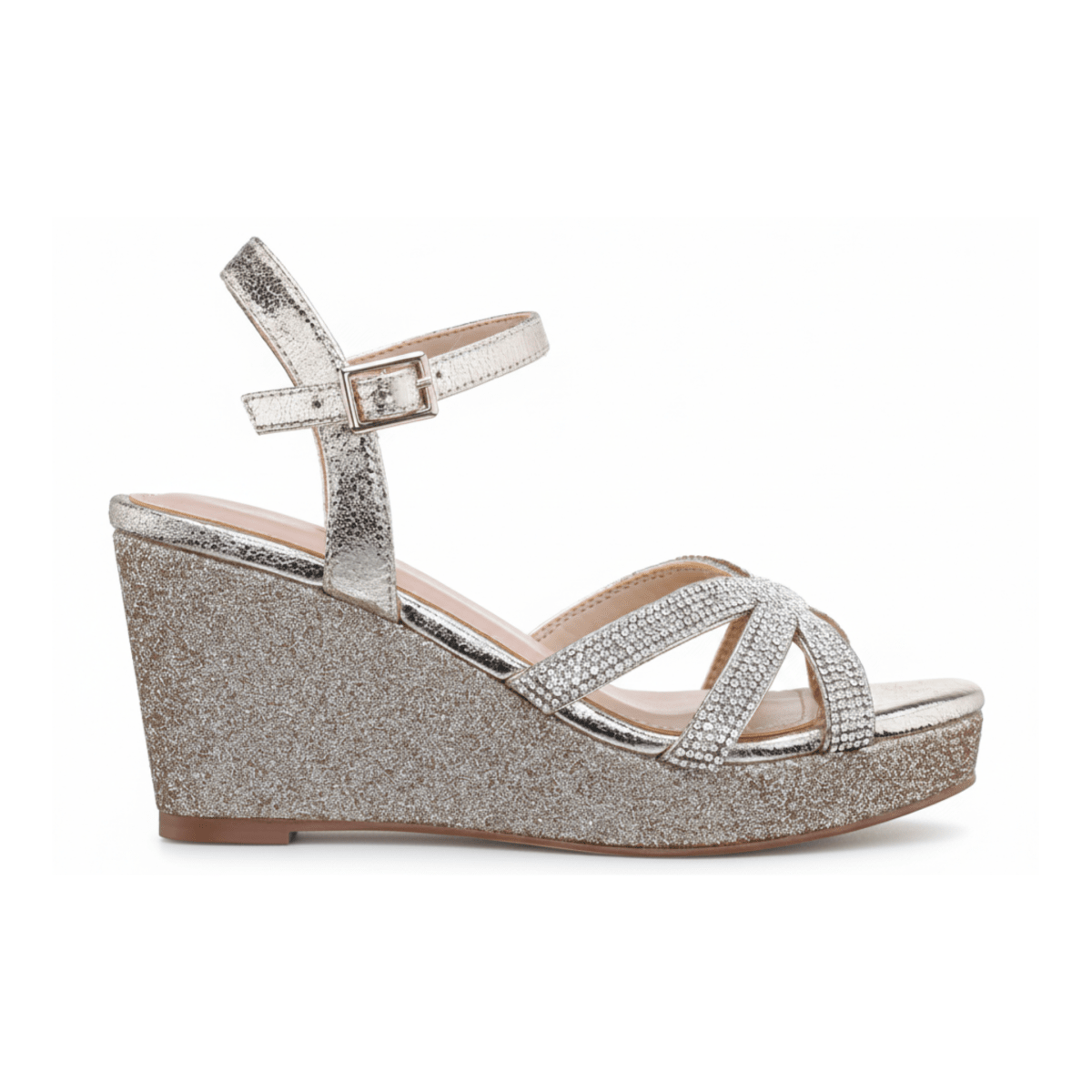 Nina Girls Dalary Light Gold Glitter