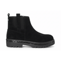 Nina Girls Evan Black Microsuede/Glitter