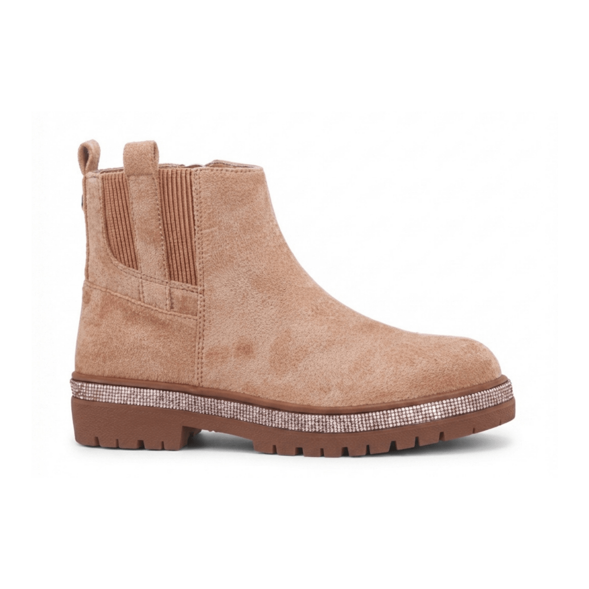Nina Girls Evan Tan Microsuede/Glitter