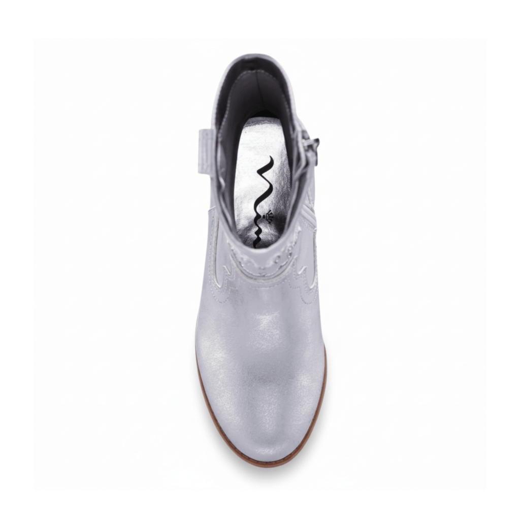 Nina Girls Fillan Silver Metallic