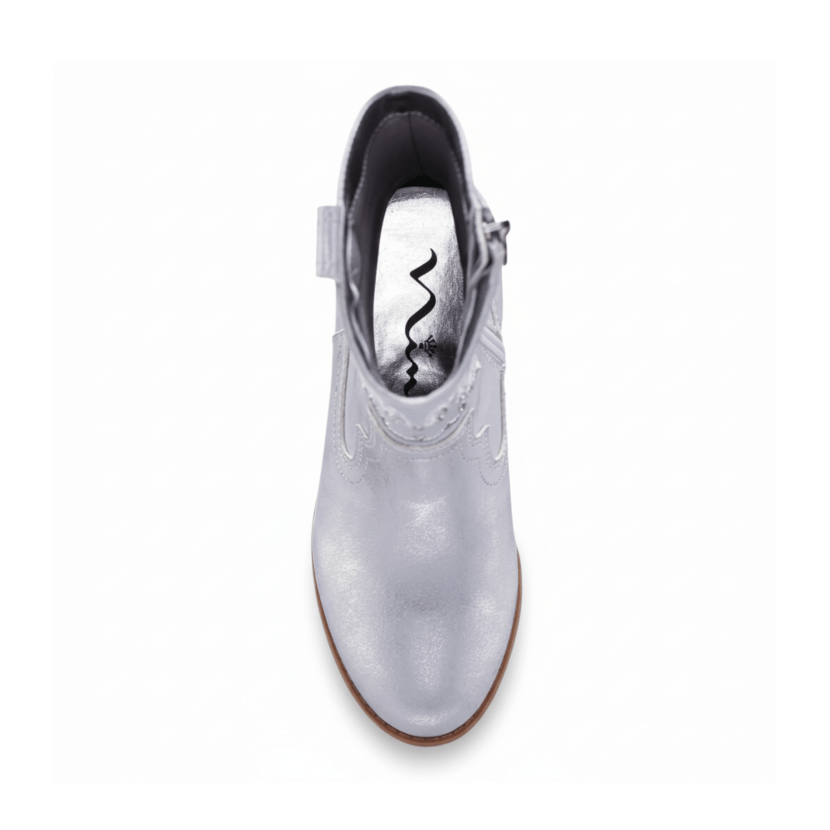 Nina Girls Fillan Silver Metallic