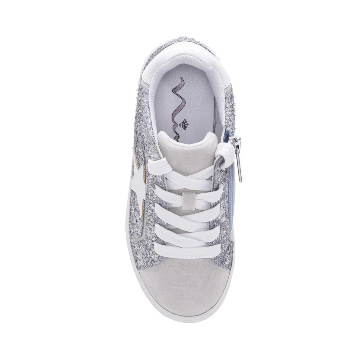 Nina Girls Koryana Silver Glitter