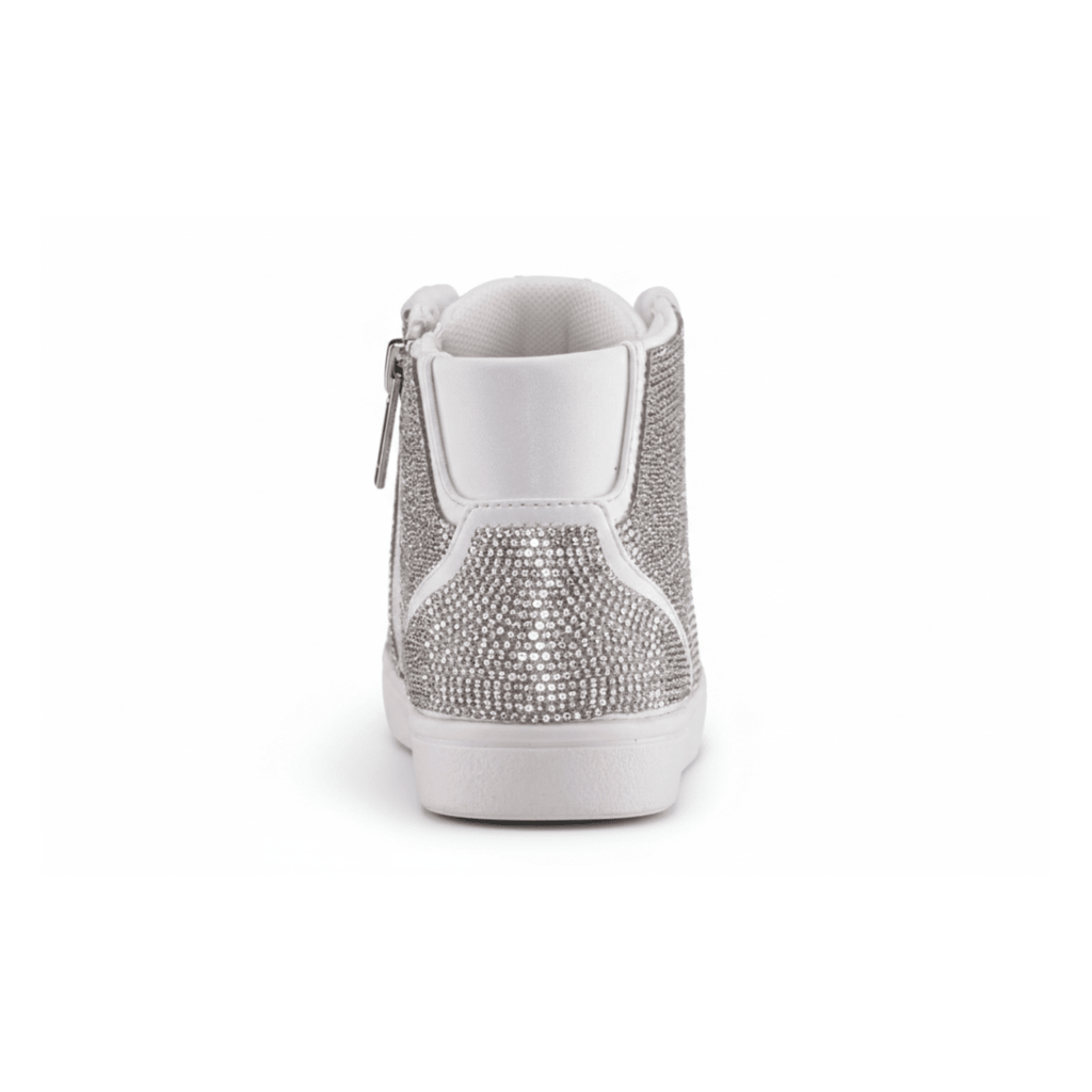 Nina Girls Kula White/Rhinestones