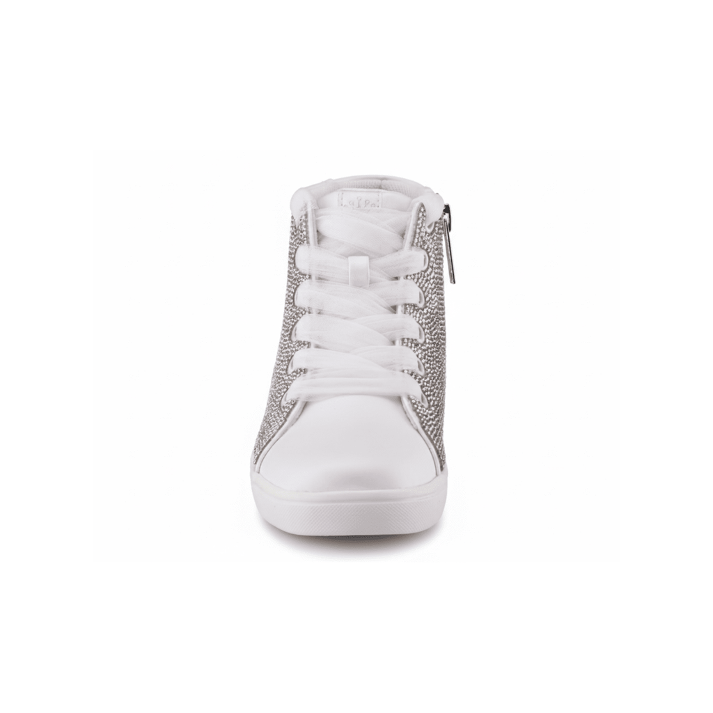 Nina Girls Kula White/Rhinestones