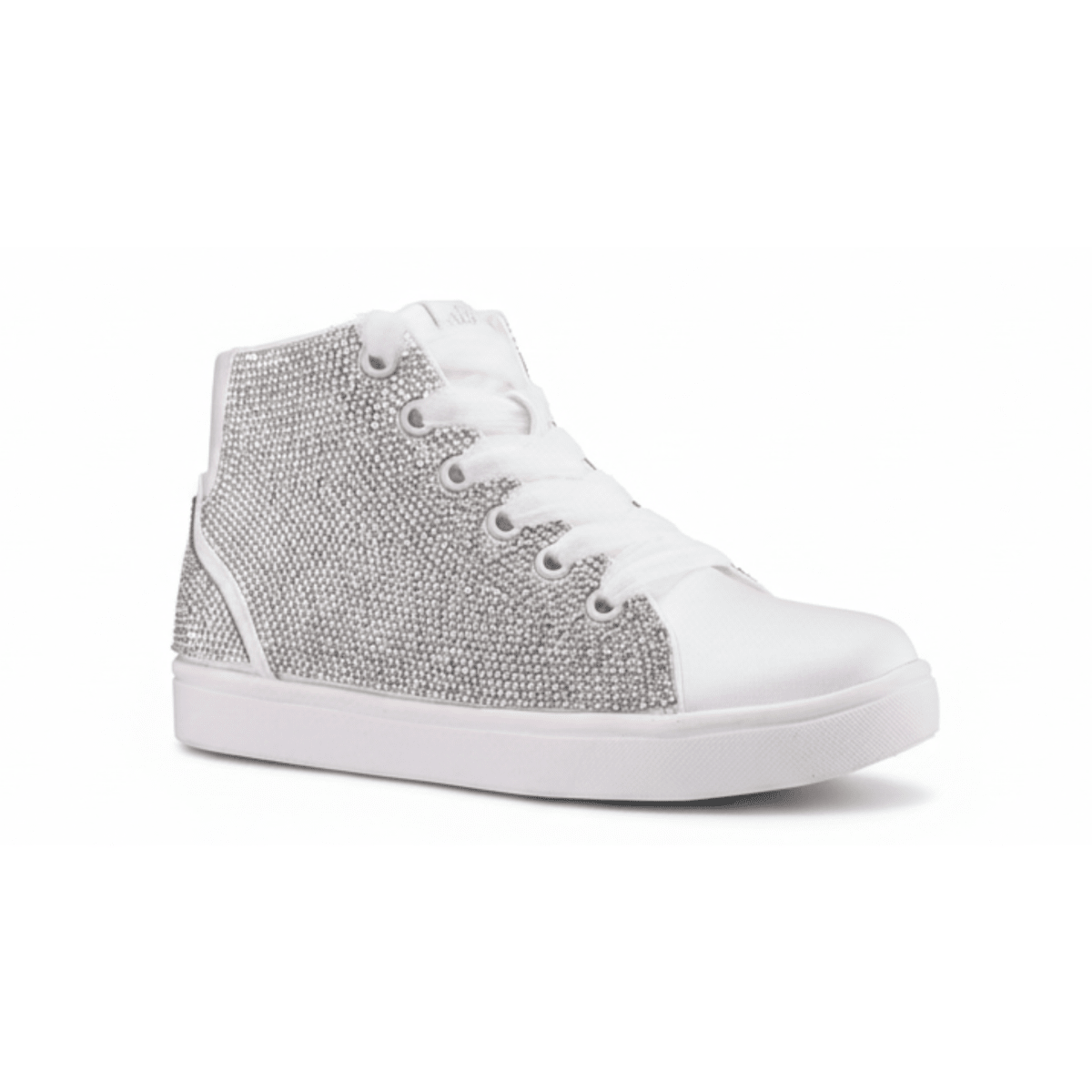 Nina Girls Kula White/Rhinestones
