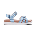 Nina Girls Lacey Blue Metallic