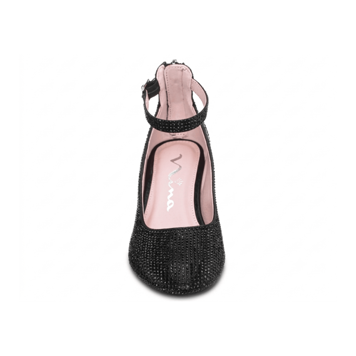 Nina Girls Lennie 2 Black Rhinestones