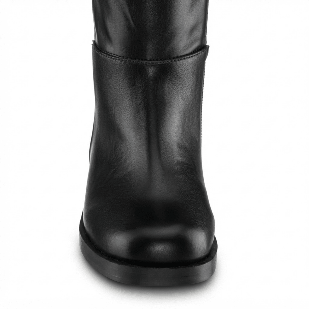 Nina Girls Lesee Black Smooth Stretch