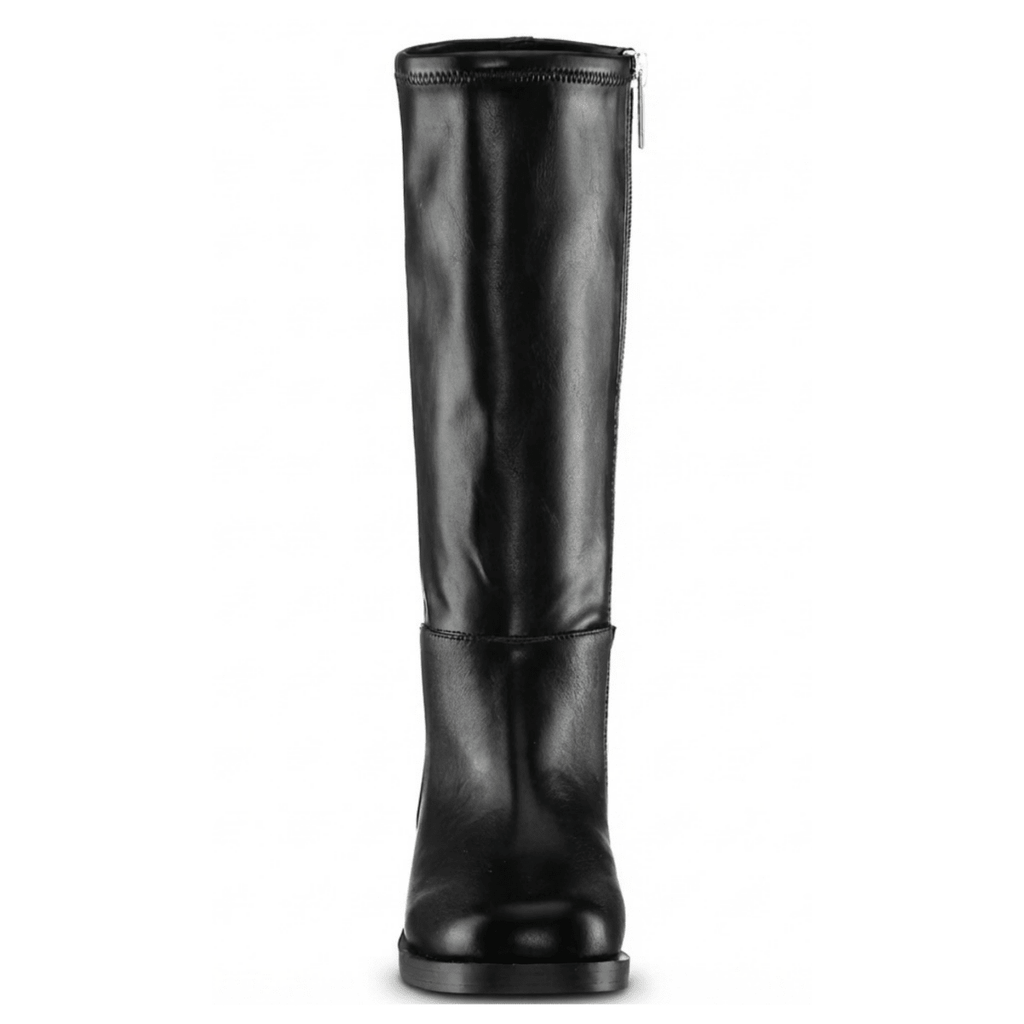 Nina Girls Lesee Black Smooth Stretch