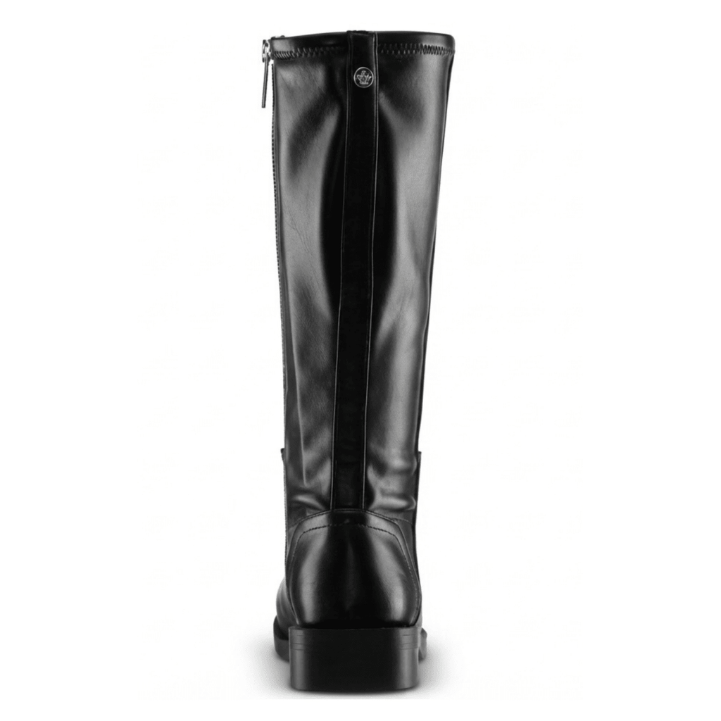Nina Girls Lesee Black Smooth Stretch