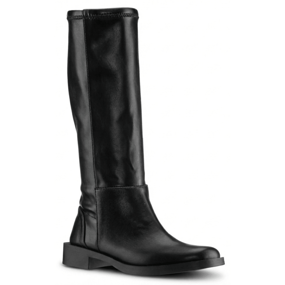 Nina Girls Lesee Black Smooth Stretch
