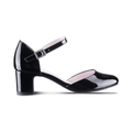 Nina Girls Macey Black Patent