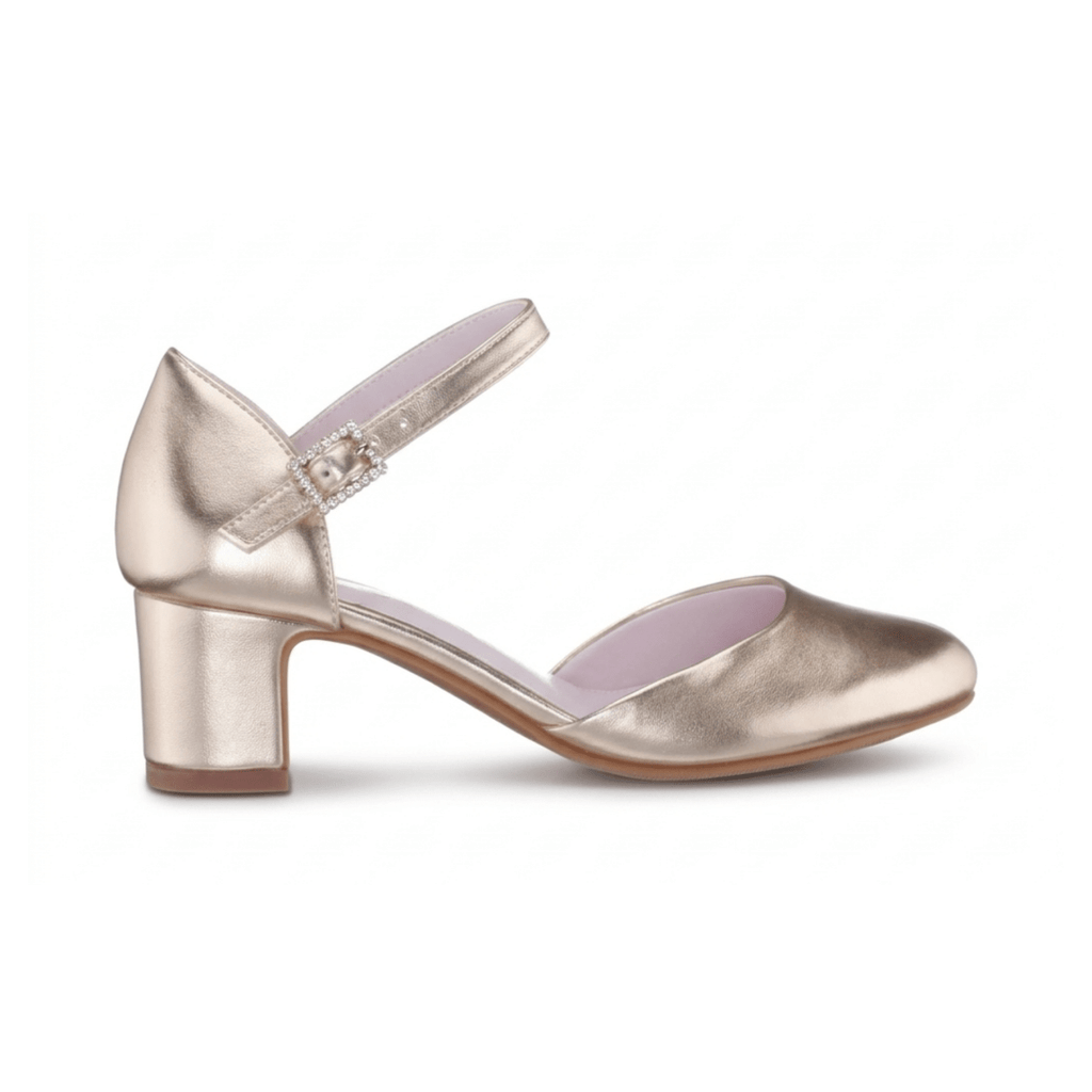 Nina Girls Macey Gold Metallic