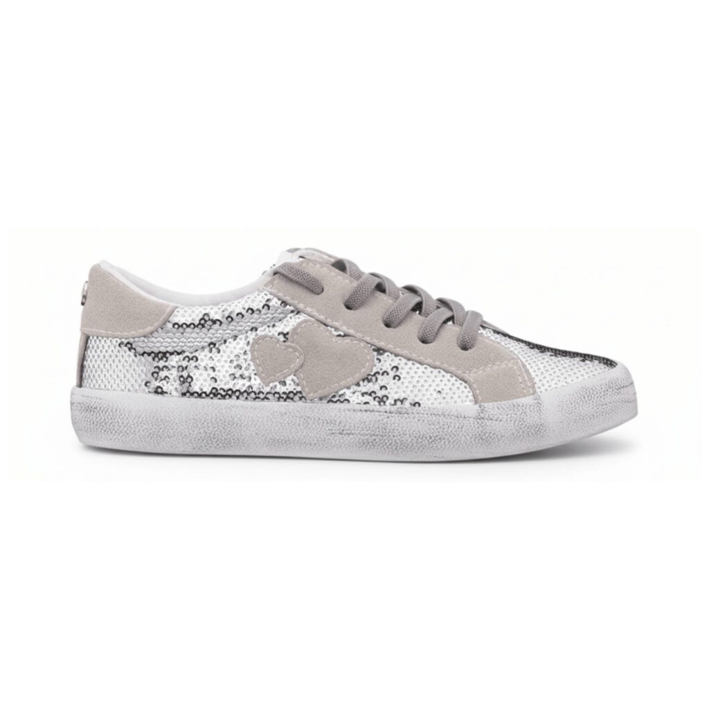 Nina Girls Madelina Silver Sequins