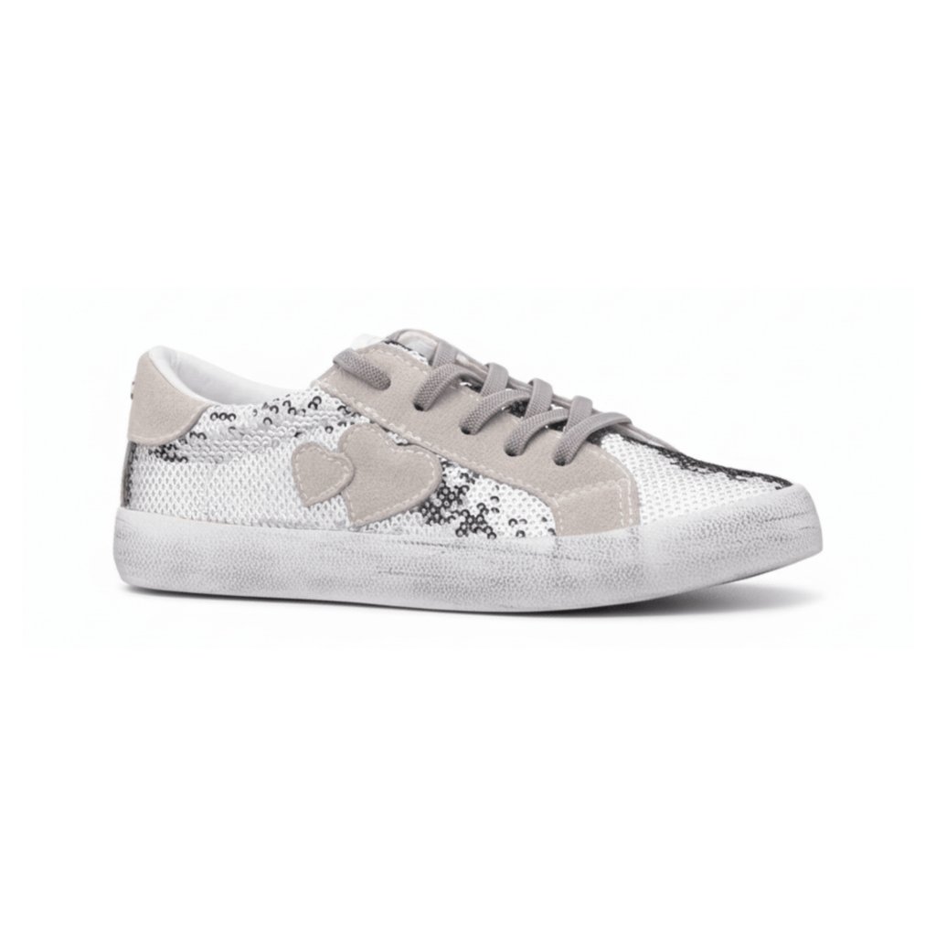 Nina Girls Madelina Silver Sequins