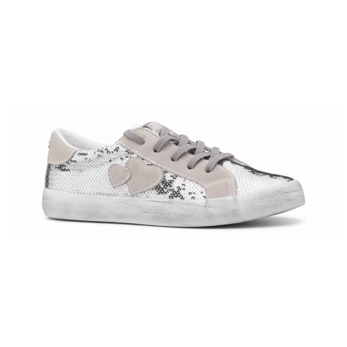 Nina Girls Madelina Silver Sequins
