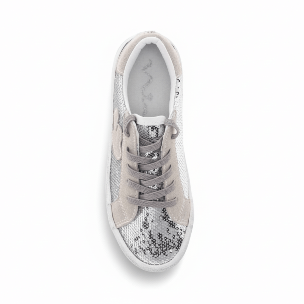 Nina Girls Madelina Silver Sequins